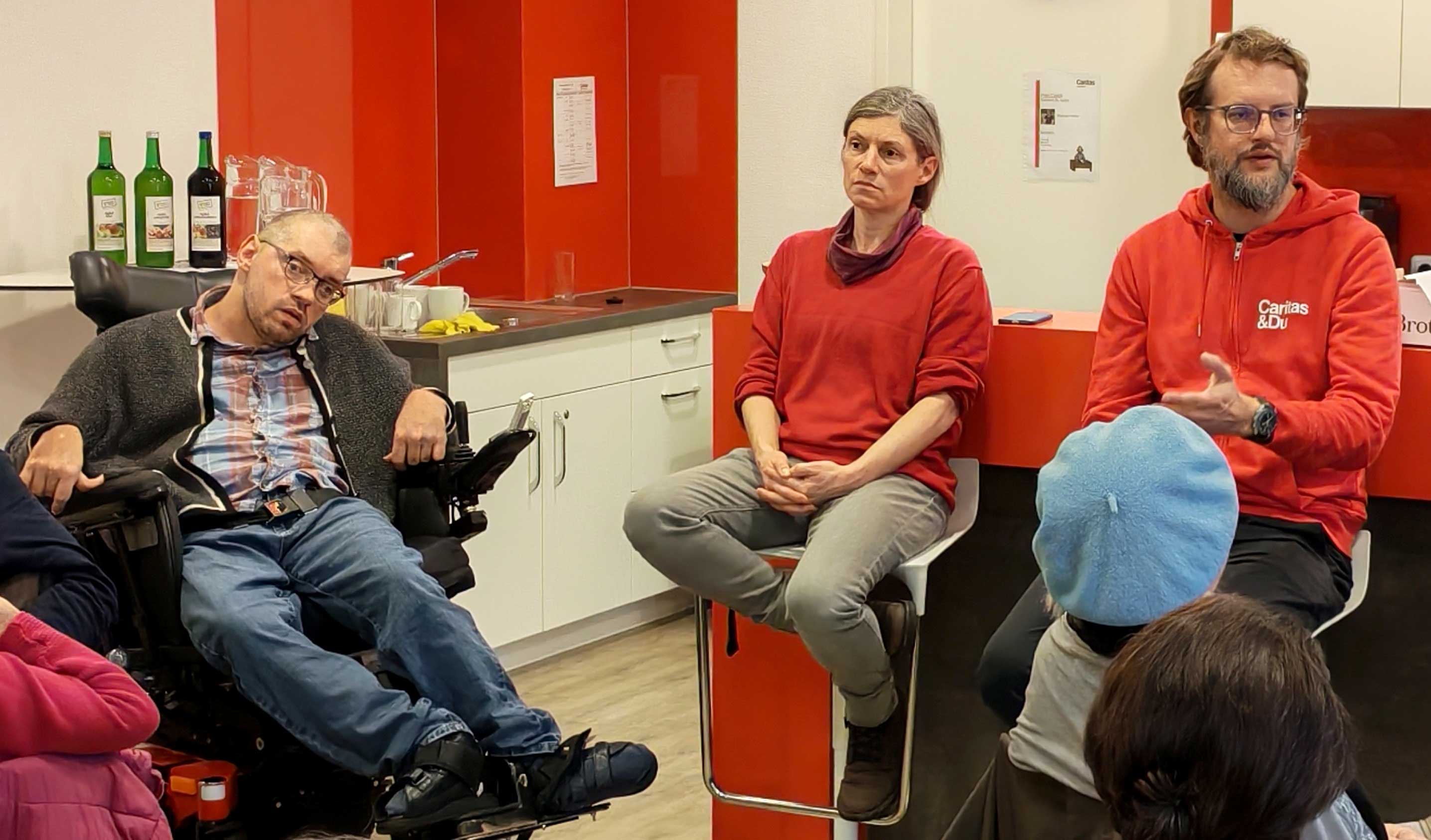 Betriebsbesuche November 2025 / Jos Neller und Heinz Mittermayr Haus St. Isidor | Roswitha Kröll, Manuel Heller, Michael Olchowy