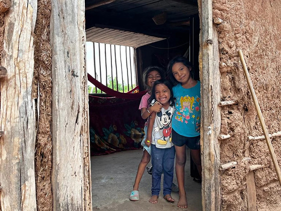 Wayuu-Kinder in Camama