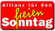 Allianz für den freien Sonntag