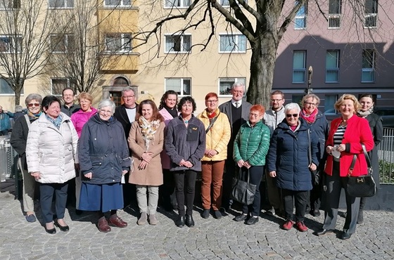 Kirchenvorplatz Linz-Hl. Familie, März 2022