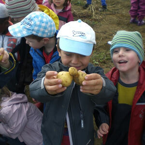 Erntedankfest im Kindergarten