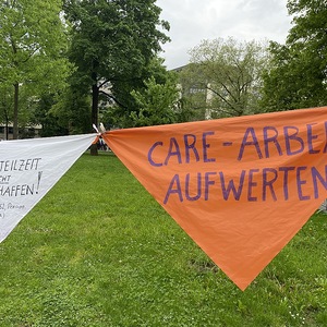 Kundgebung 'Rettungskette' am 11. 5. 2023