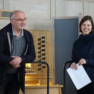 Wolfgang Kreuzhuber und Franziska Leuschner