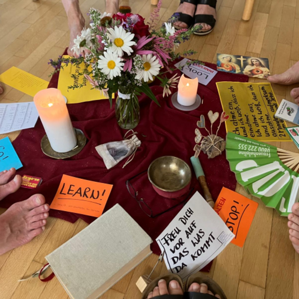 Reflexion zu Arbeit und Leben / © Barbara Wimmer Exerzitien Seitenstetten 2024