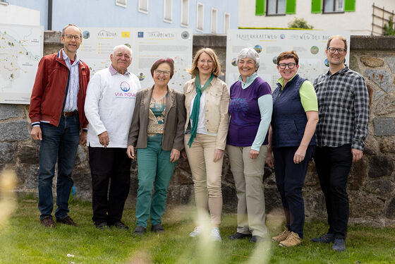 Projektgruppe des Pilgerrastplatzes