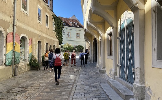 Frauen unterwegs in Steyr