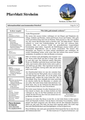 Pfarrblatt