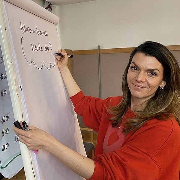 Barbara Blaha beim KABÖ-Frauenstudientag 2023