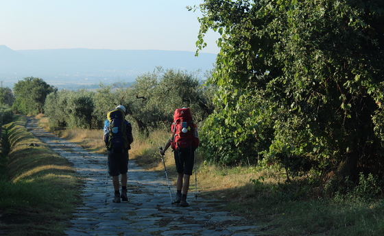Pilgern auf der Via Cassia