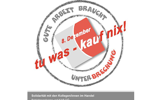 8. Dezember - Kauf-Nix-Tag