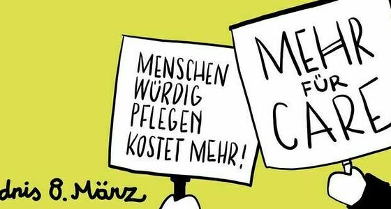 Bündnis 8. März - Mehr für Care