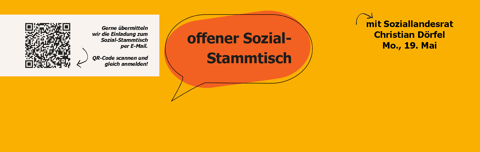 mit Soziallandesrat Christian Dörfel