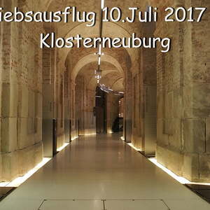 Betriebsausflug 2017 nach Klosterneuburg