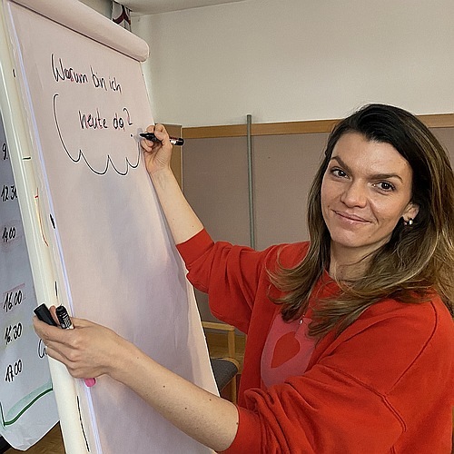 Barbara Blaha beim KABÖ-Frauenstudientag 2023