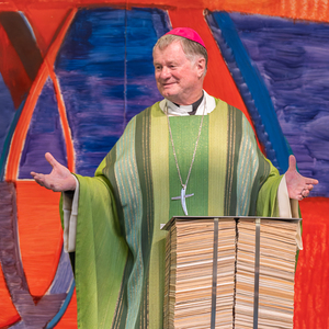Bischof Manfred Scheuer beim Dankgottesdienst
