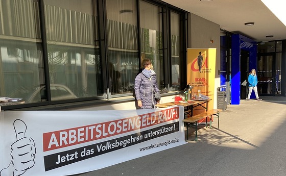 Tag der Arbeitslosen 2022 in Wels