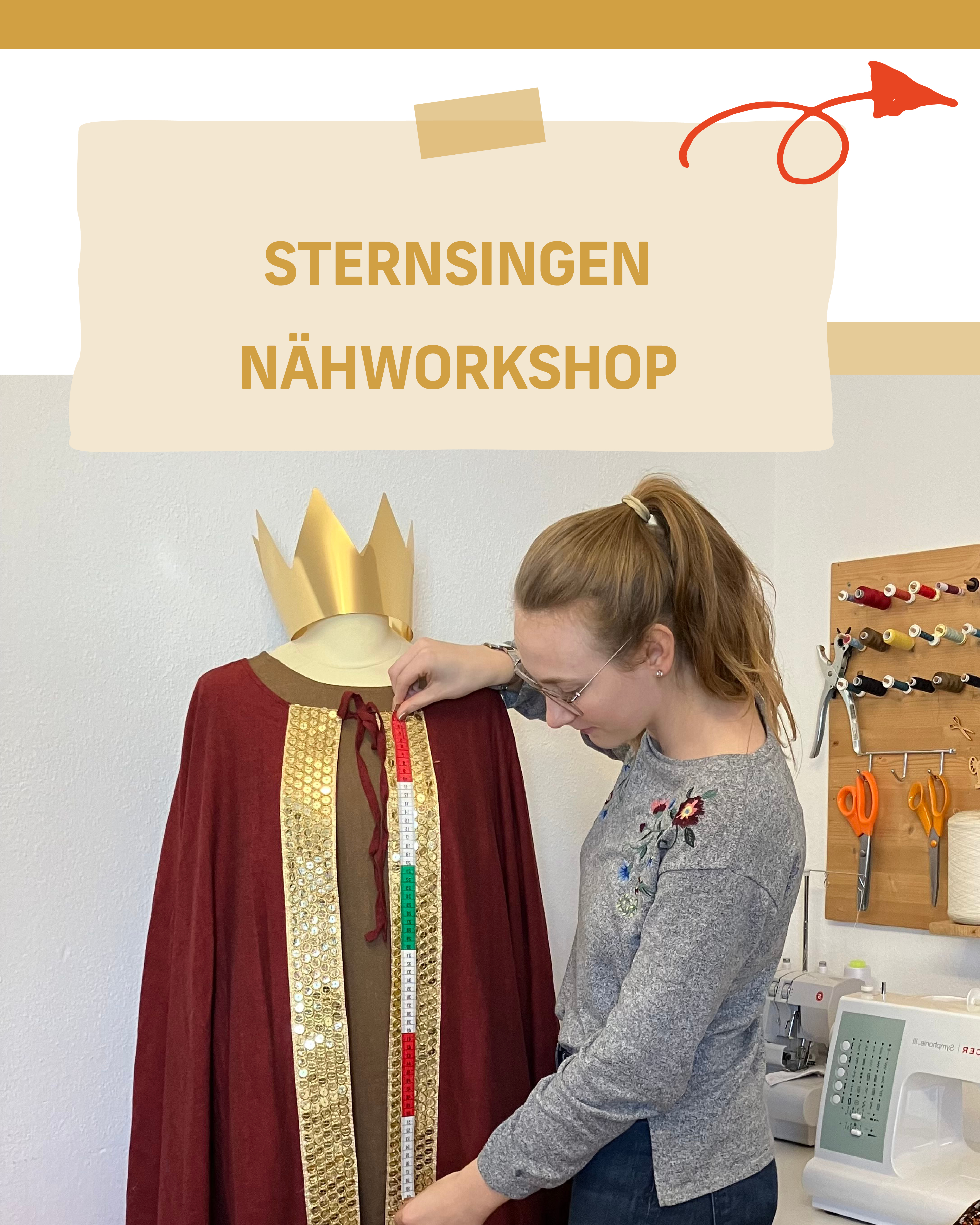 Nähworkshop Sternsingen