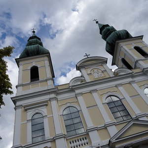 Und schon sind wir in der Wallfahrtsbasilika Maria Puchheim...