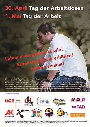 Plakat Tag der Arbeitslosen