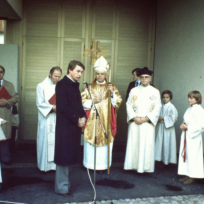 Historische Fotos zum Kirchenbau