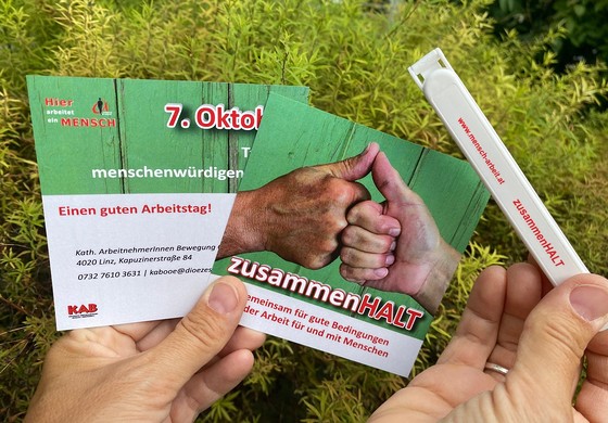 7. Oktober - Aktionskarte und Verschlüsse