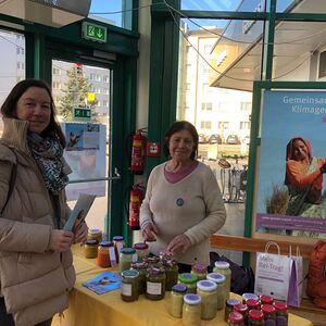Suppe im Glas im Winklermarkt