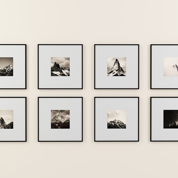 Bilder an der Wand