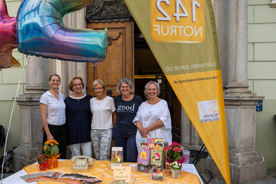 v.l.: Isolde Reichel, Irmgard Wahlmüller, Cäcilia Kirsch, Sabine Stübler und Susanne Bock