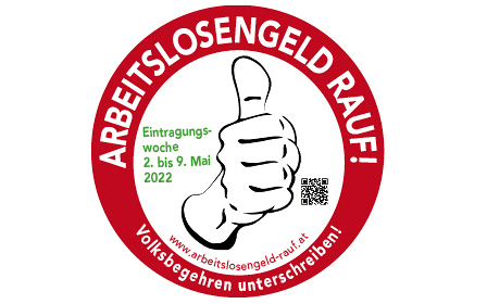 Volksbegehren Arbeitslosengeld rauf!